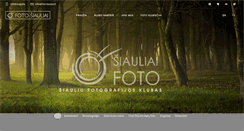 Desktop Screenshot of foto-siauliai.lt